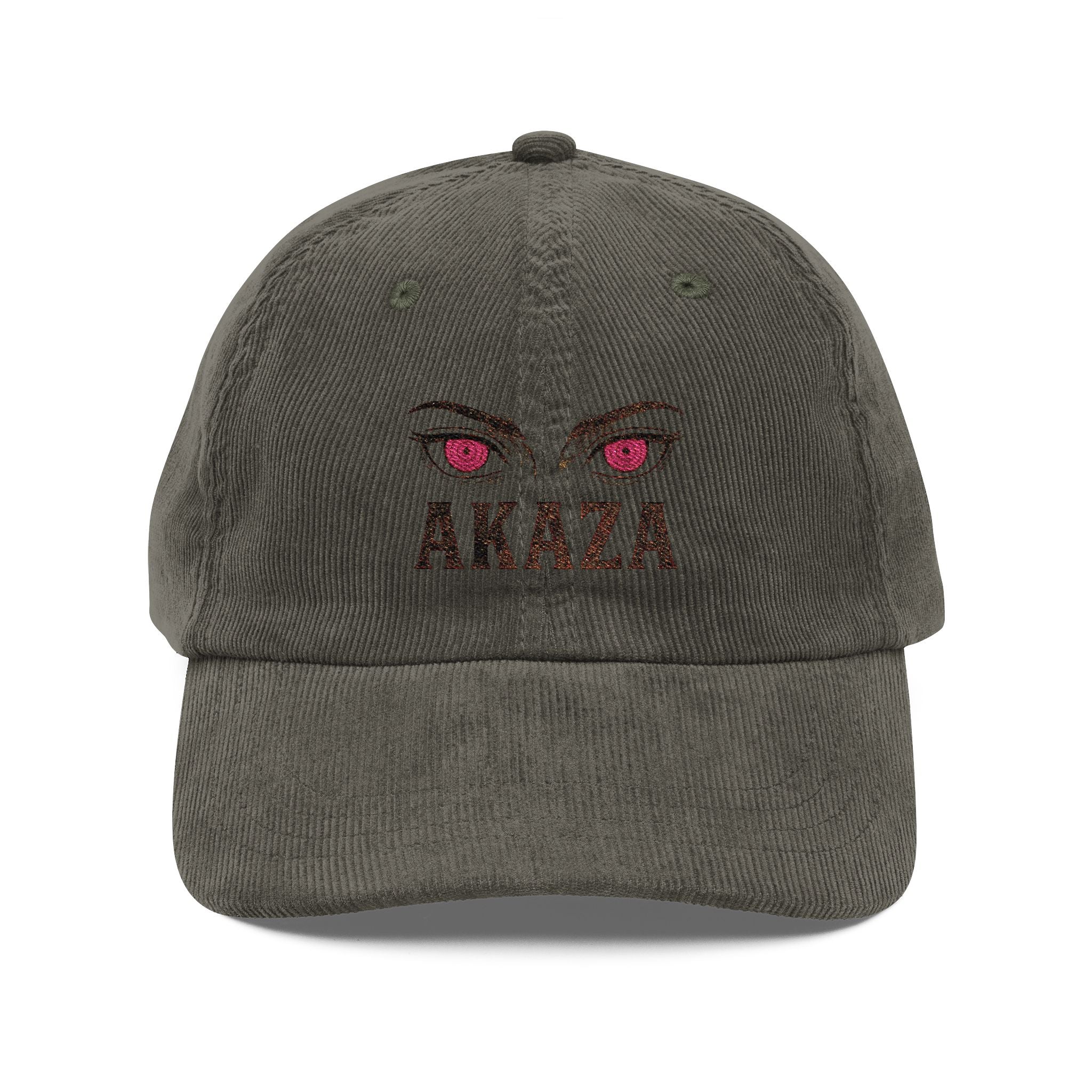 Vintage Akaza demon slayer Cap