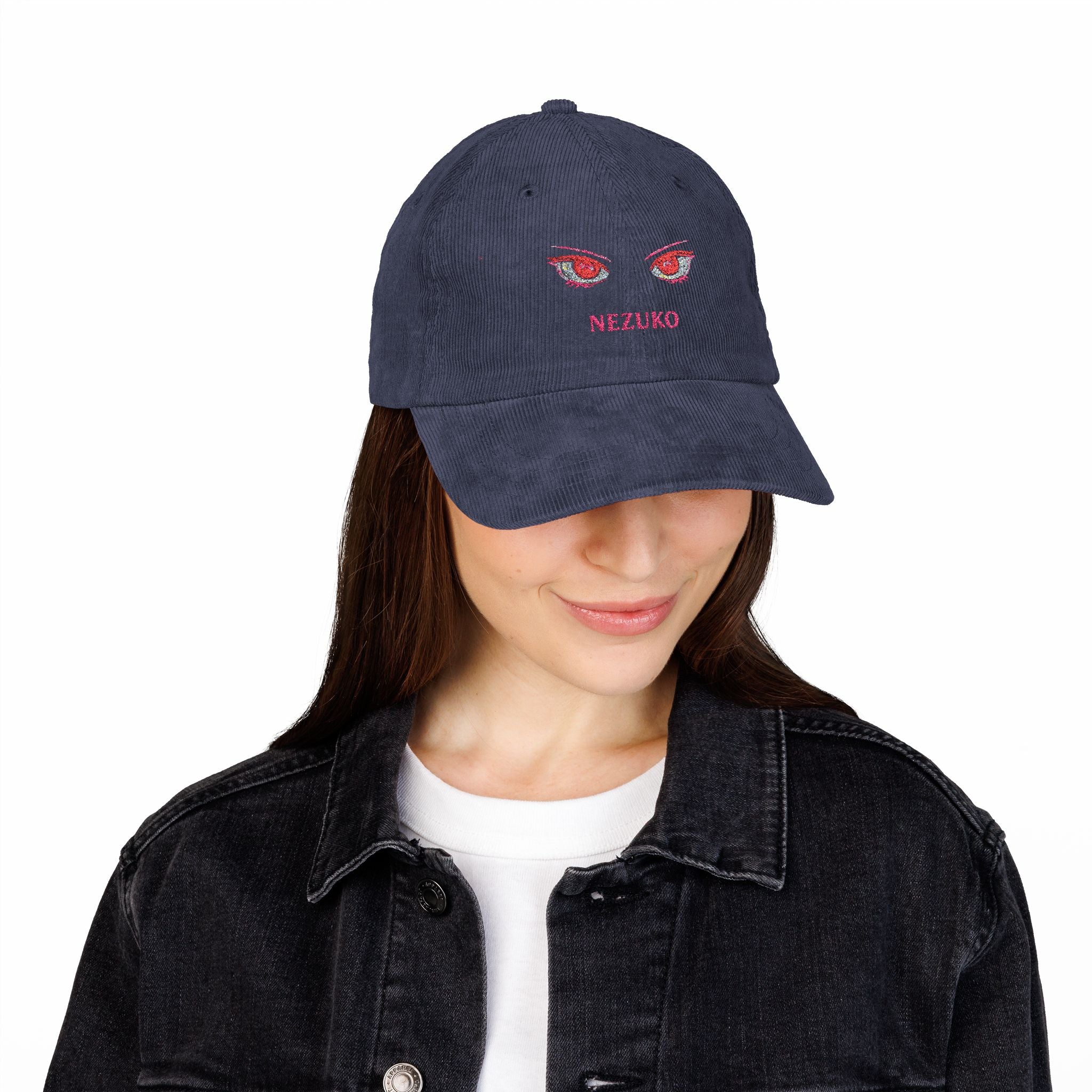 Nezuko Vintage Corduroy Cap