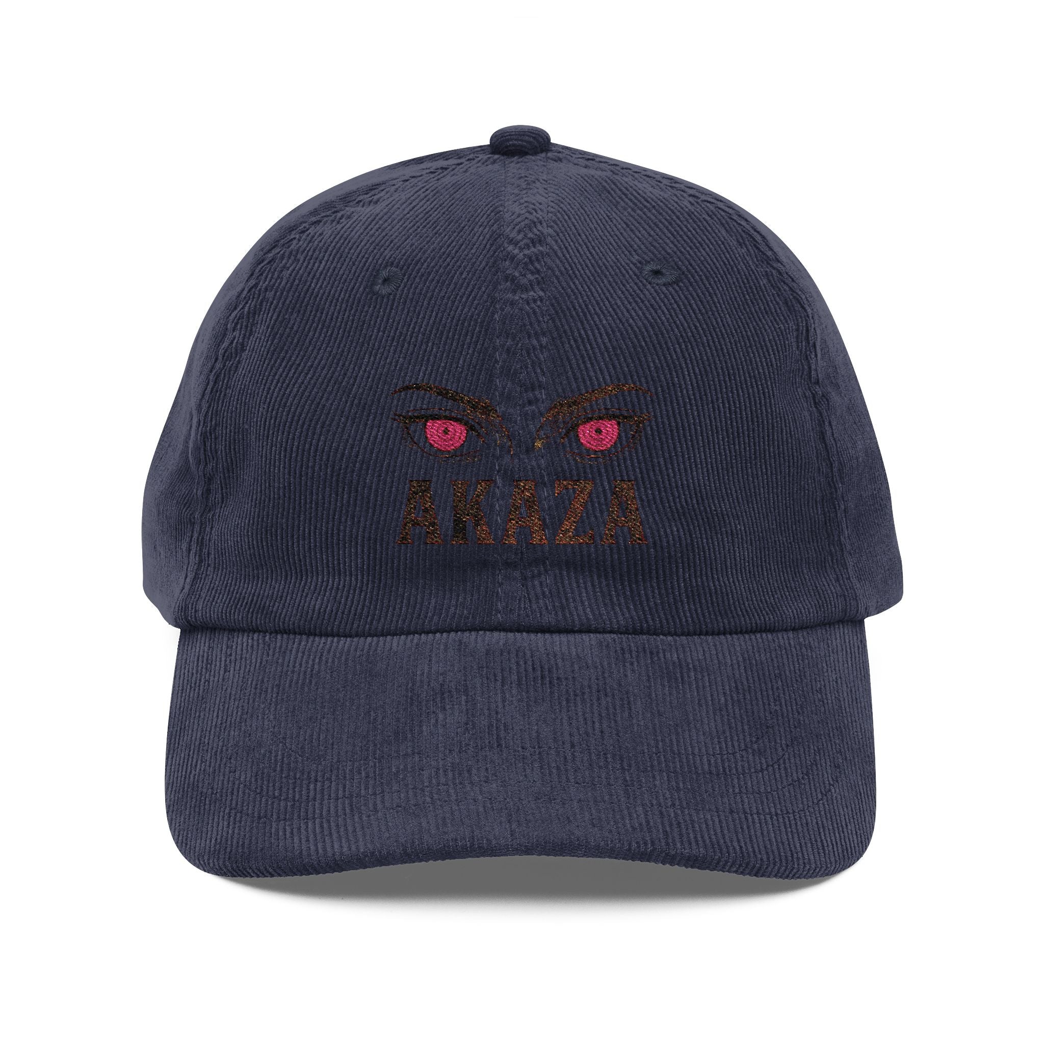 Vintage Akaza demon slayer Cap