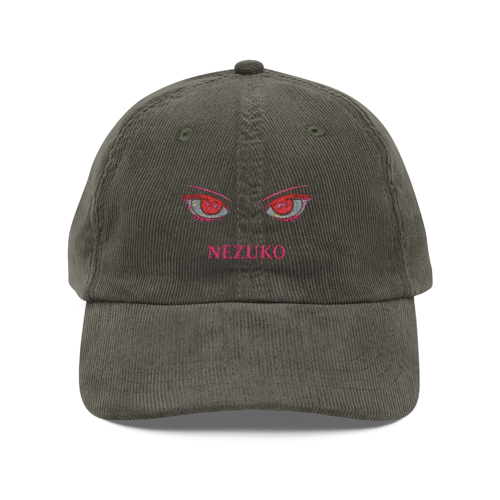 Nezuko Vintage Corduroy Cap