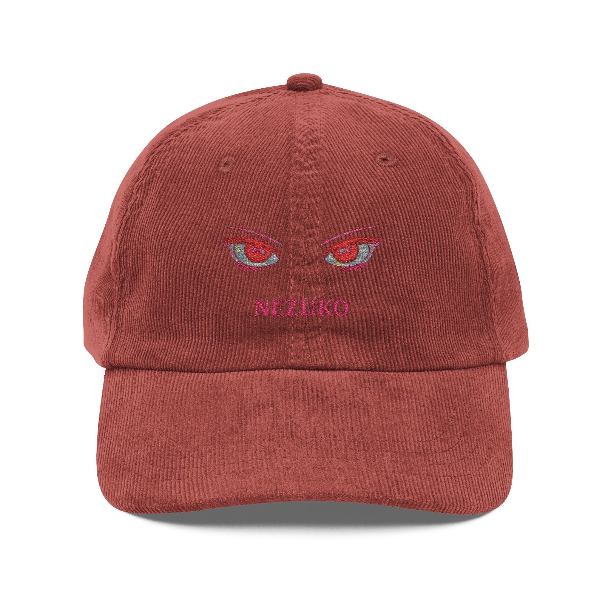 Nezuko Vintage Corduroy Cap